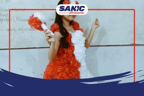 cara membuat baju dari kresek simple